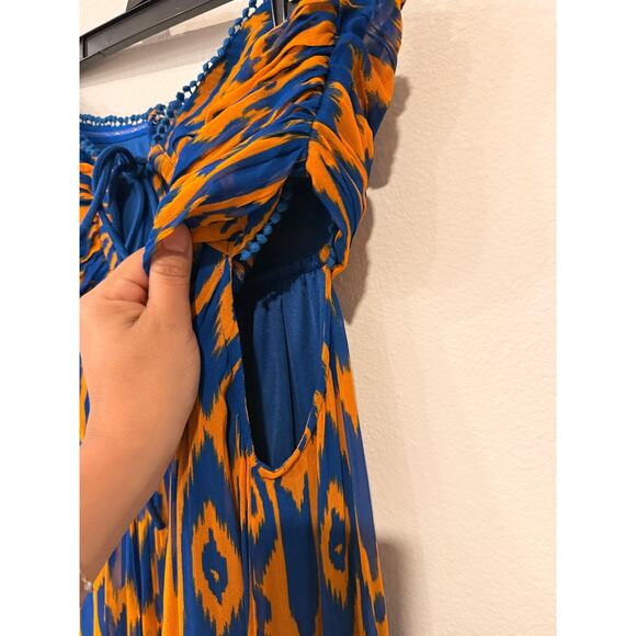 Anthropologie Verb by Pallavi Singhee Cutout Midi Dress Medium - Picture 3 of 8